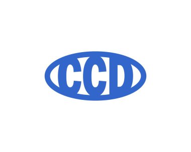 CCD logo tasarım vektör şablonu. CCD