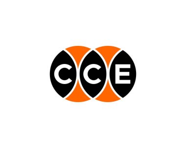 CCE logo tasarım vektör şablonu. CCE