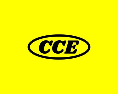 CCE logo tasarım vektör şablonu. CCE