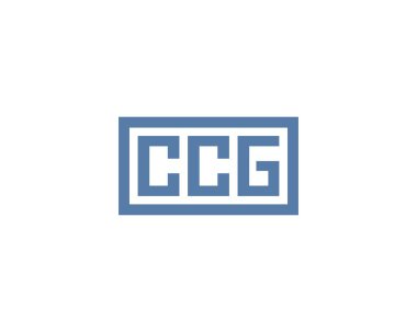 CCG logo tasarım vektör şablonu. CCG