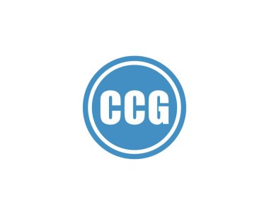 CCG logo tasarım vektör şablonu. CCG
