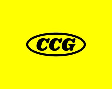 CCG logo tasarım vektör şablonu. CCG