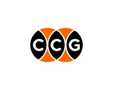CCG logo tasarım vektör şablonu. CCG