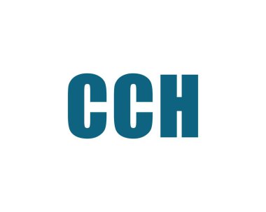 CCH logo tasarım vektör şablonu. CCH