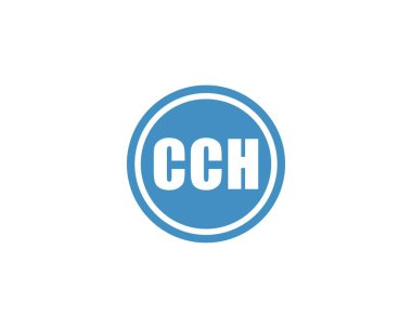 CCH logo tasarım vektör şablonu. CCH