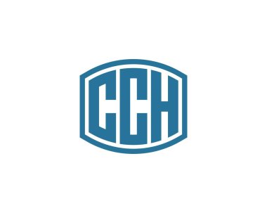 CCH logo tasarım vektör şablonu. CCH