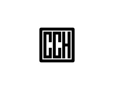 CCH logo tasarım vektör şablonu. CCH