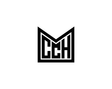 CCH logo tasarım vektör şablonu. CCH
