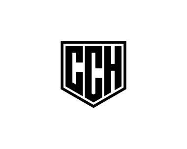 CCH logo tasarım vektör şablonu. CCH