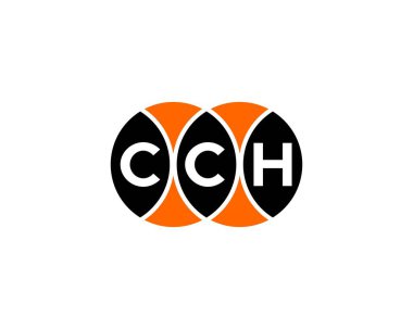 CCH logo tasarım vektör şablonu. CCH