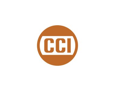 CCI logo tasarım vektör şablonu. CCI