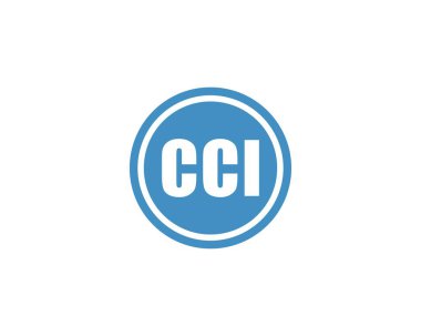 CCI logo tasarım vektör şablonu. CCI