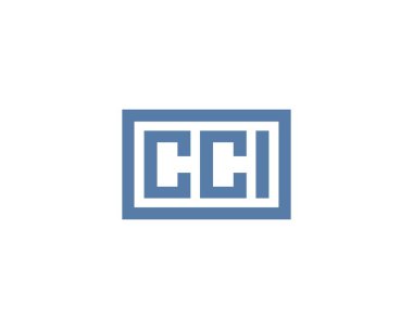 CCI logo tasarım vektör şablonu. CCI