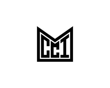 CCI logo tasarım vektör şablonu. CCI