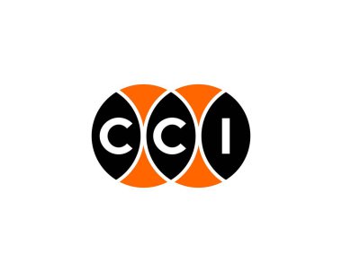 CCI logo tasarım vektör şablonu. CCI