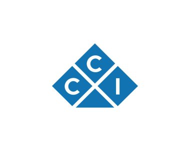 CCI logo tasarım vektör şablonu. CCI