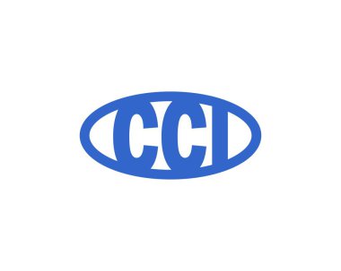 CCI logo tasarım vektör şablonu. CCI