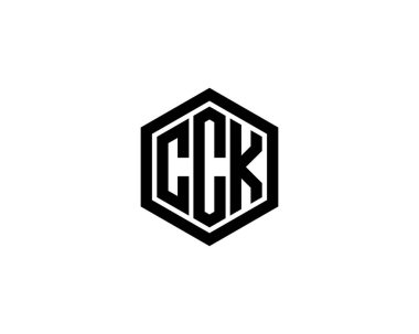 CCK logo tasarım vektör şablonu. CCK