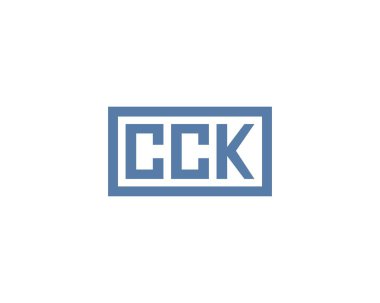 CCK logo tasarım vektör şablonu. CCK
