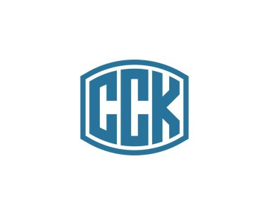 CCK logo tasarım vektör şablonu. CCK