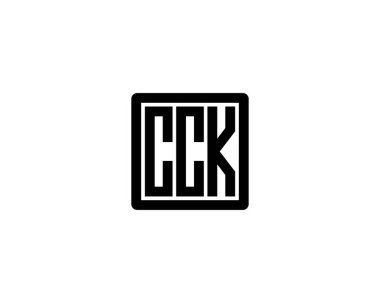CCK logo tasarım vektör şablonu. CCK