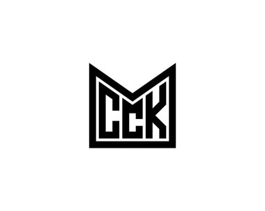 CCK logo tasarım vektör şablonu. CCK