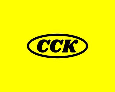CCK logo tasarım vektör şablonu. CCK