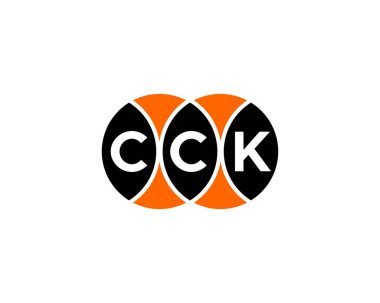 CCK logo tasarım vektör şablonu. CCK