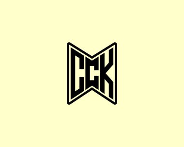 CCK logo tasarım vektör şablonu. CCK
