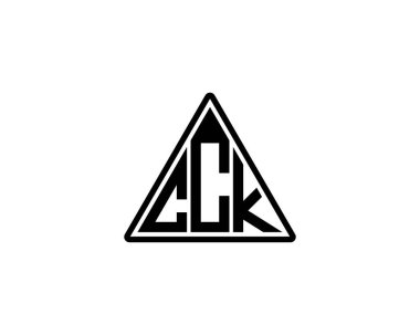 CCK logo tasarım vektör şablonu. CCK