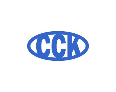 CCK logo tasarım vektör şablonu. CCK