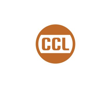 CCL logo tasarım vektör şablonu. CCL