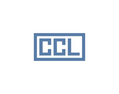 CCL logo tasarım vektör şablonu. CCL