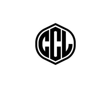 CCL logo tasarım vektör şablonu. CCL