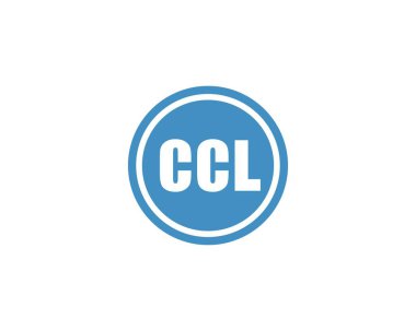 CCL logo tasarım vektör şablonu. CCL