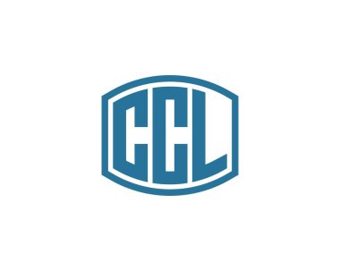 CCL logo tasarım vektör şablonu. CCL