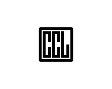 CCL logo tasarım vektör şablonu. CCL