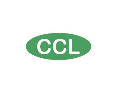 CCL logo tasarım vektör şablonu. CCL