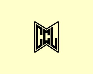 CCL logo tasarım vektör şablonu. CCL