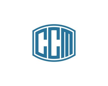 CCM Logo tasarım vektör şablonu. CCM