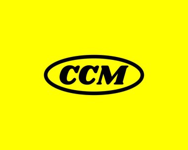 CCM Logo tasarım vektör şablonu. CCM