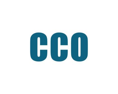 CCO logo tasarım vektör şablonu. CCO