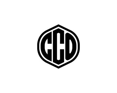 CCO logo tasarım vektör şablonu. CCO