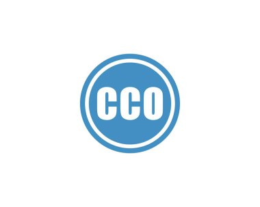 CCO logo tasarım vektör şablonu. CCO