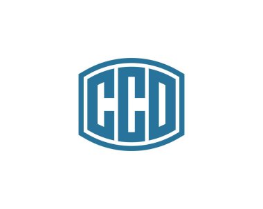 CCO logo tasarım vektör şablonu. CCO