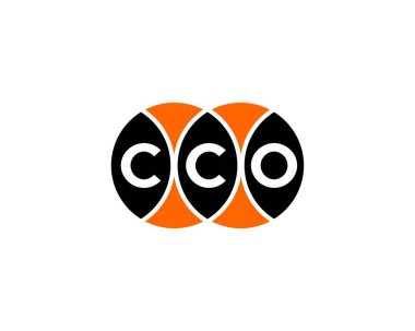 CCO logo tasarım vektör şablonu. CCO