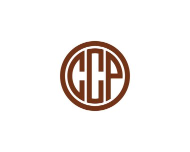 CCP logo tasarım vektör şablonu. CCP