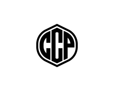 CCP logo tasarım vektör şablonu. CCP