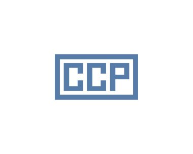 CCP logo tasarım vektör şablonu. CCP
