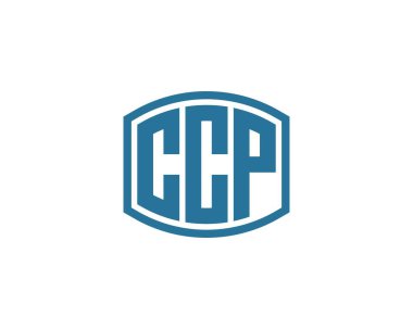 CCP logo tasarım vektör şablonu. CCP
